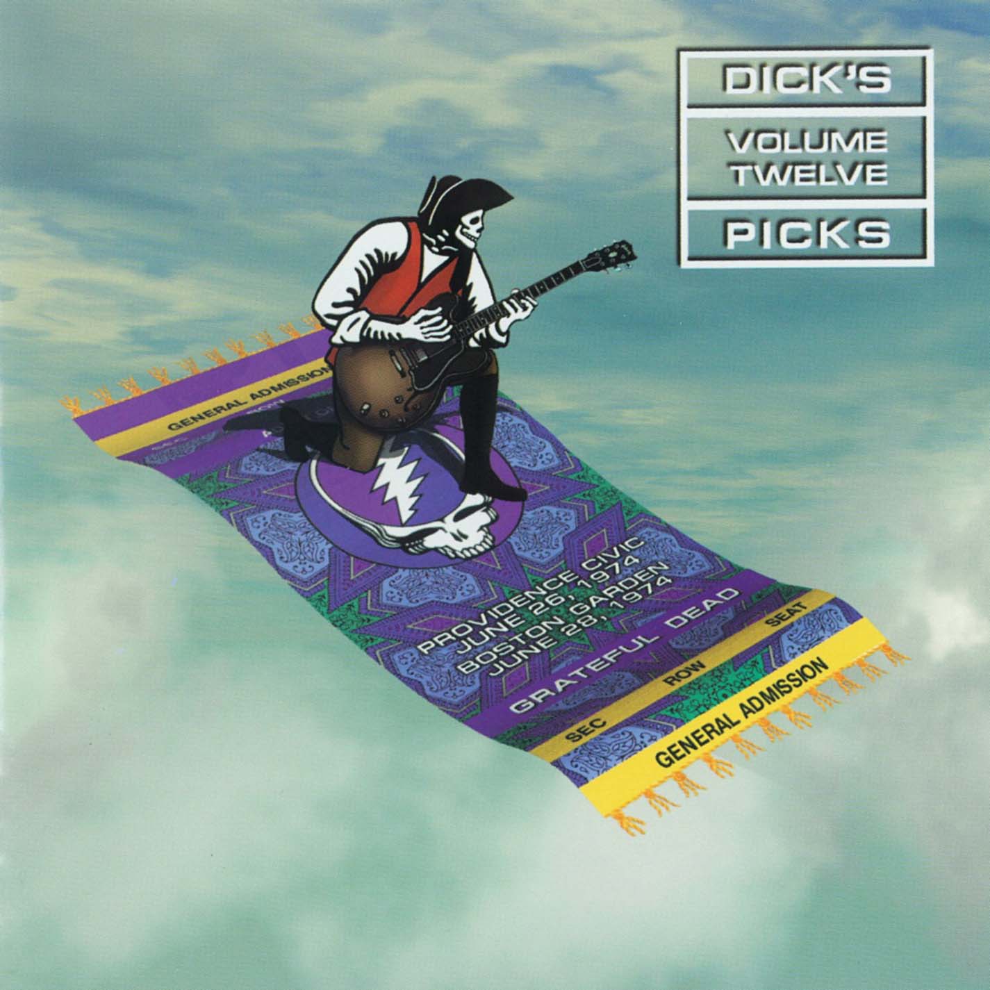 Grateful Dead Dick's Picks 12 album cover artwork