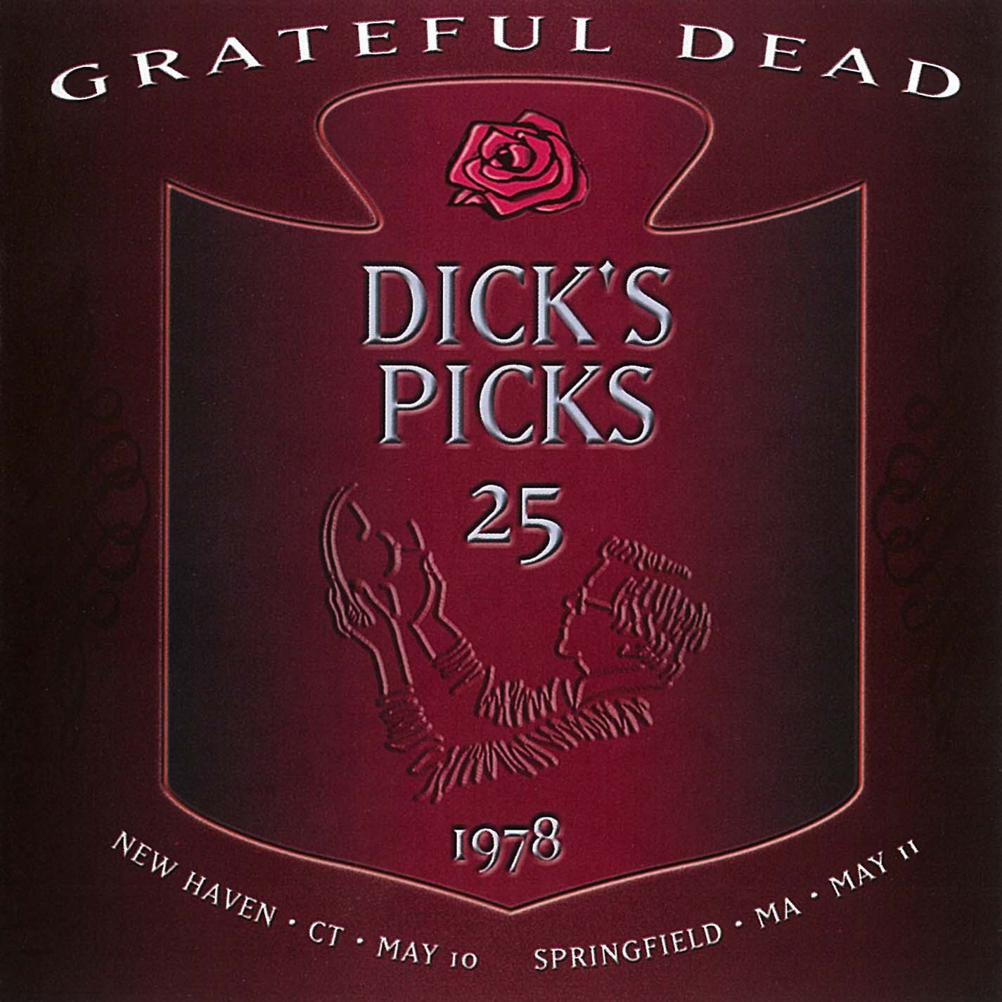 Grateful Dead Dick's Picks 25 album cover artwork