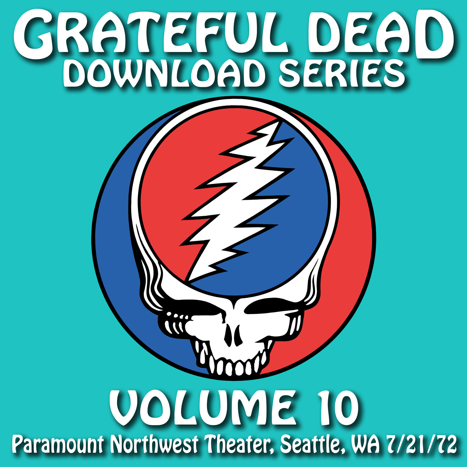 Grateful Dead Download Series 10 album cover artwork