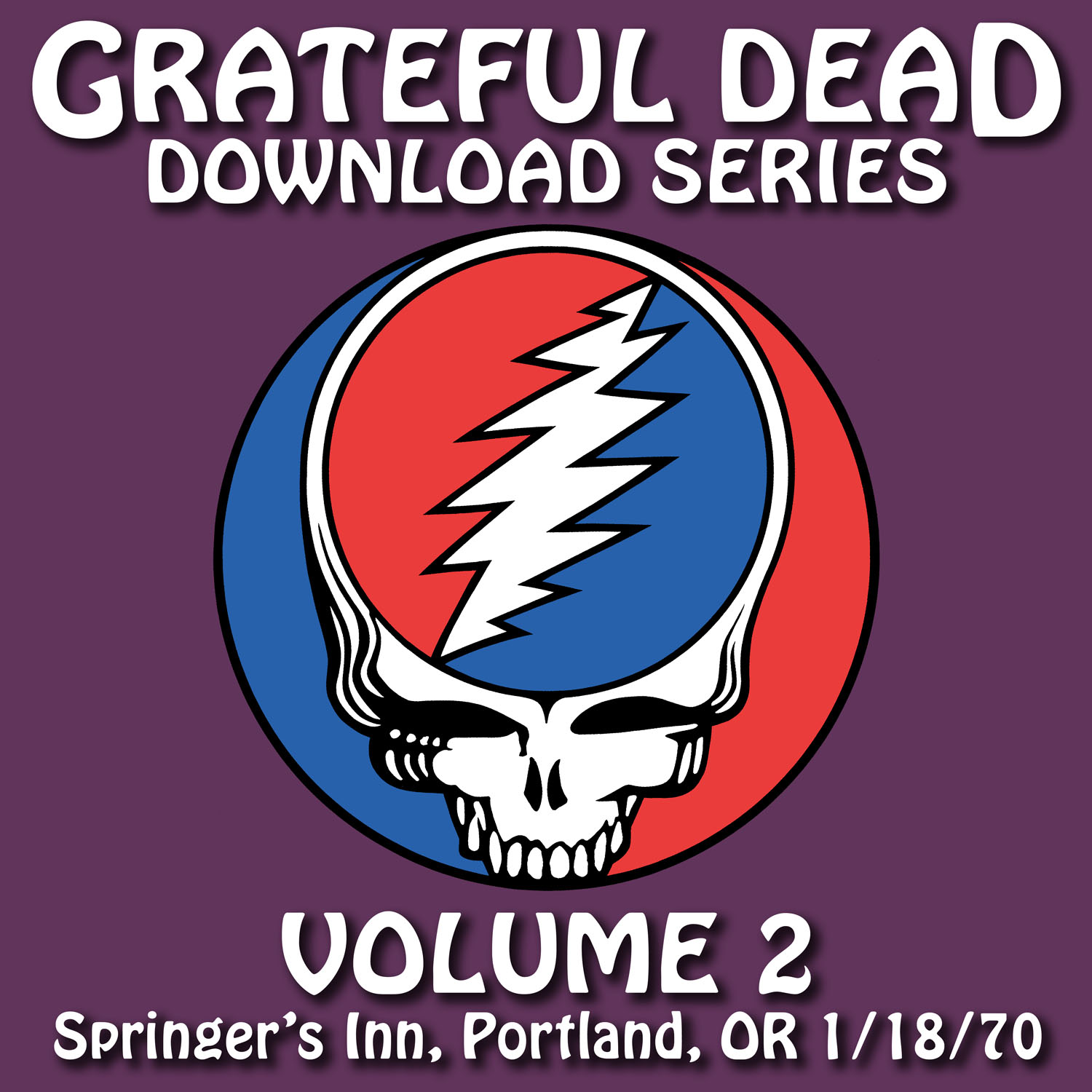 Grateful Dead Download Series 2 album cover artwork