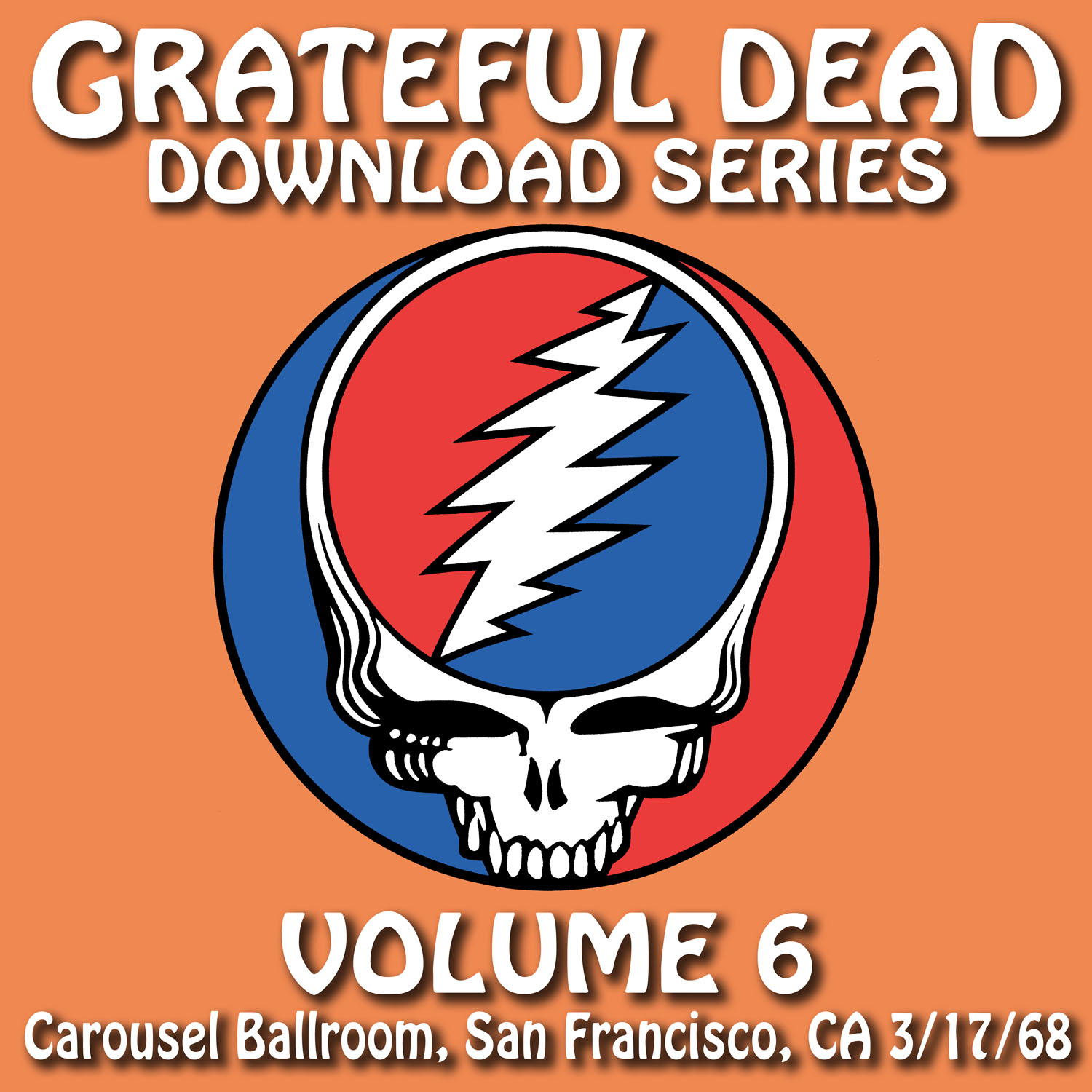 Grateful Dead Download Series 6 album cover artwork