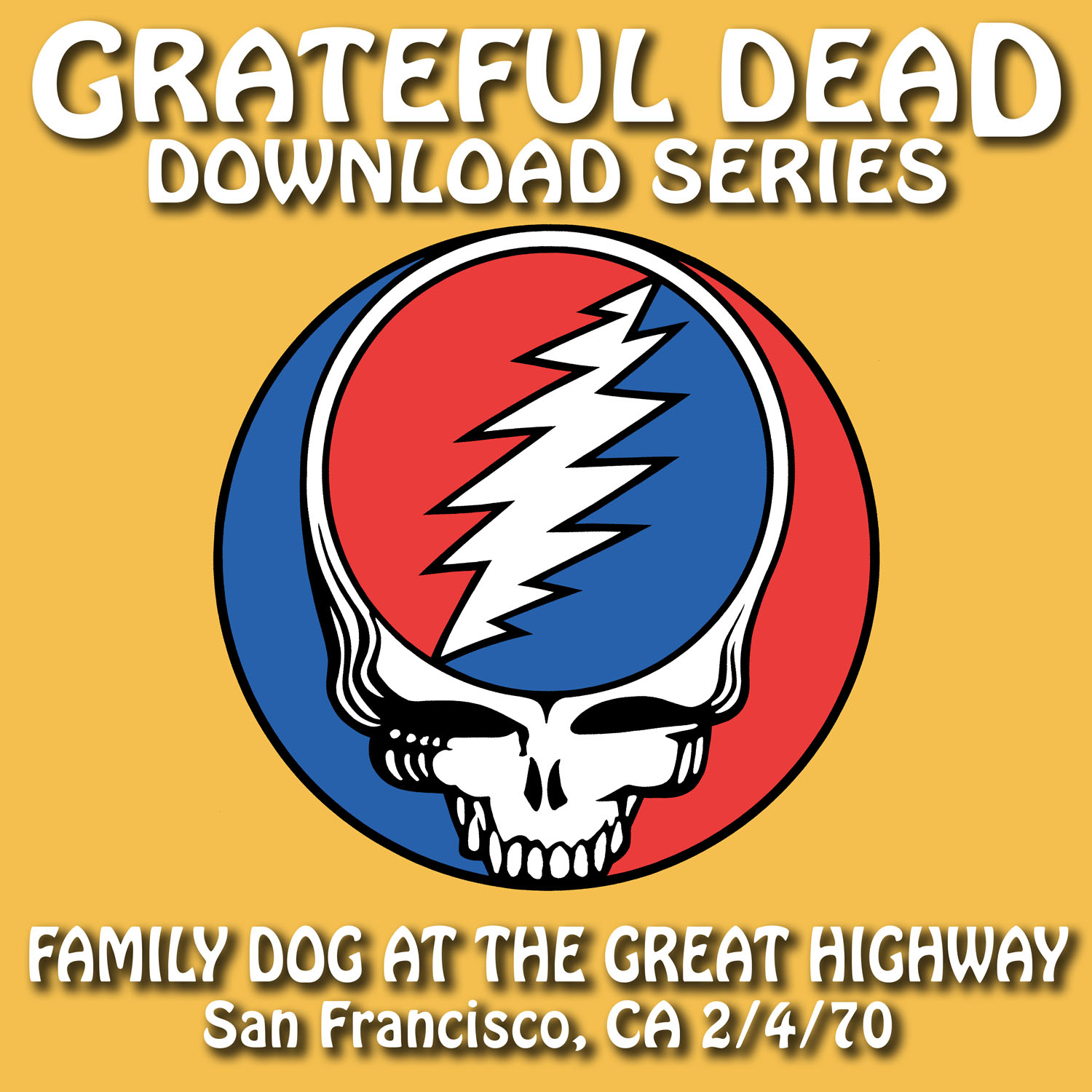 Grateful Dead Download Series family dog album cover artwork