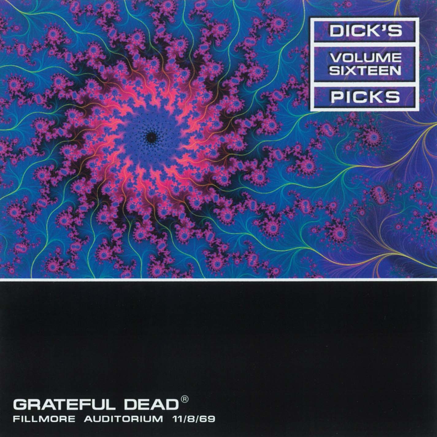 Grateful Dead Dick's Picks 16 album cover artwork