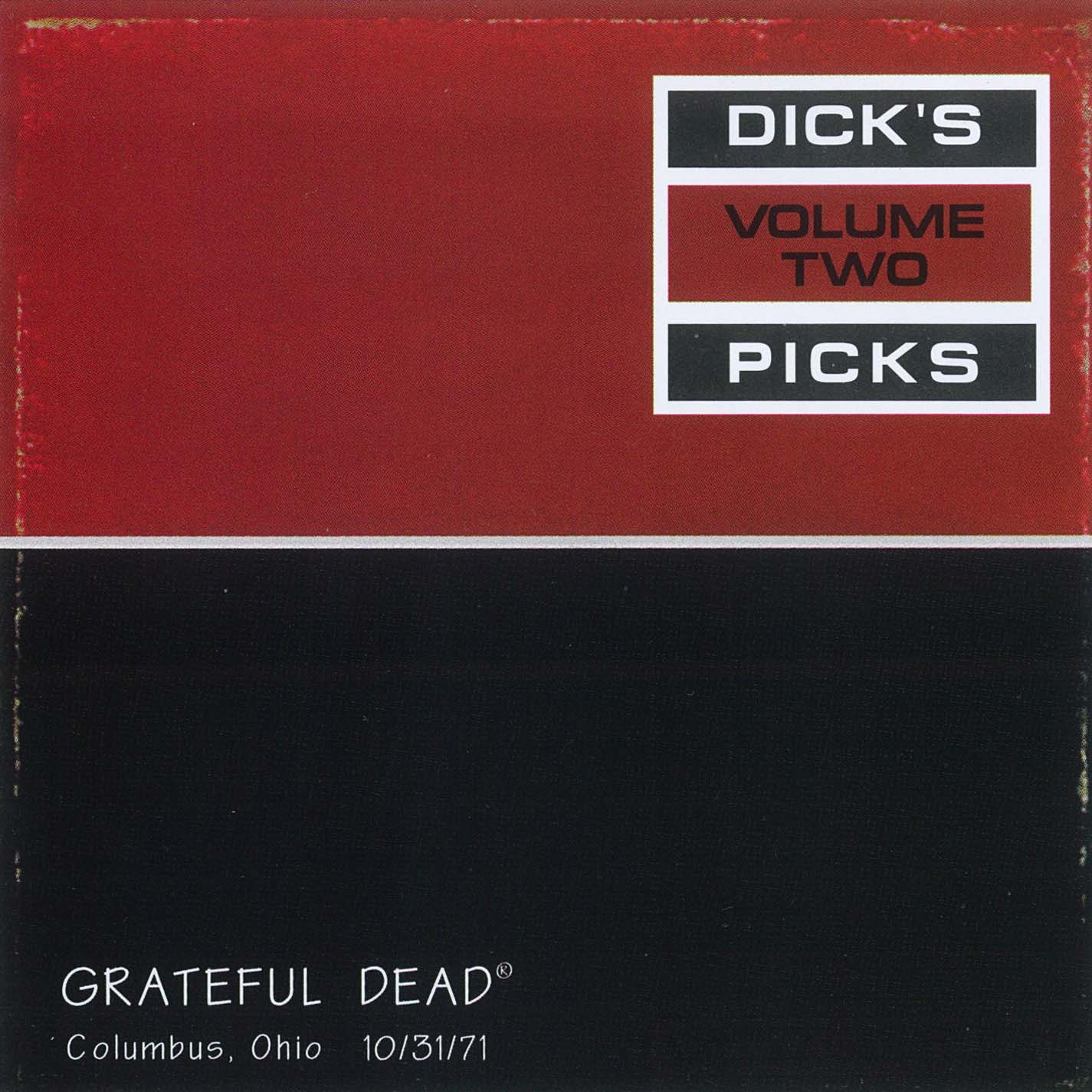 Grateful Dead Dick's Picks 2 album cover artwork