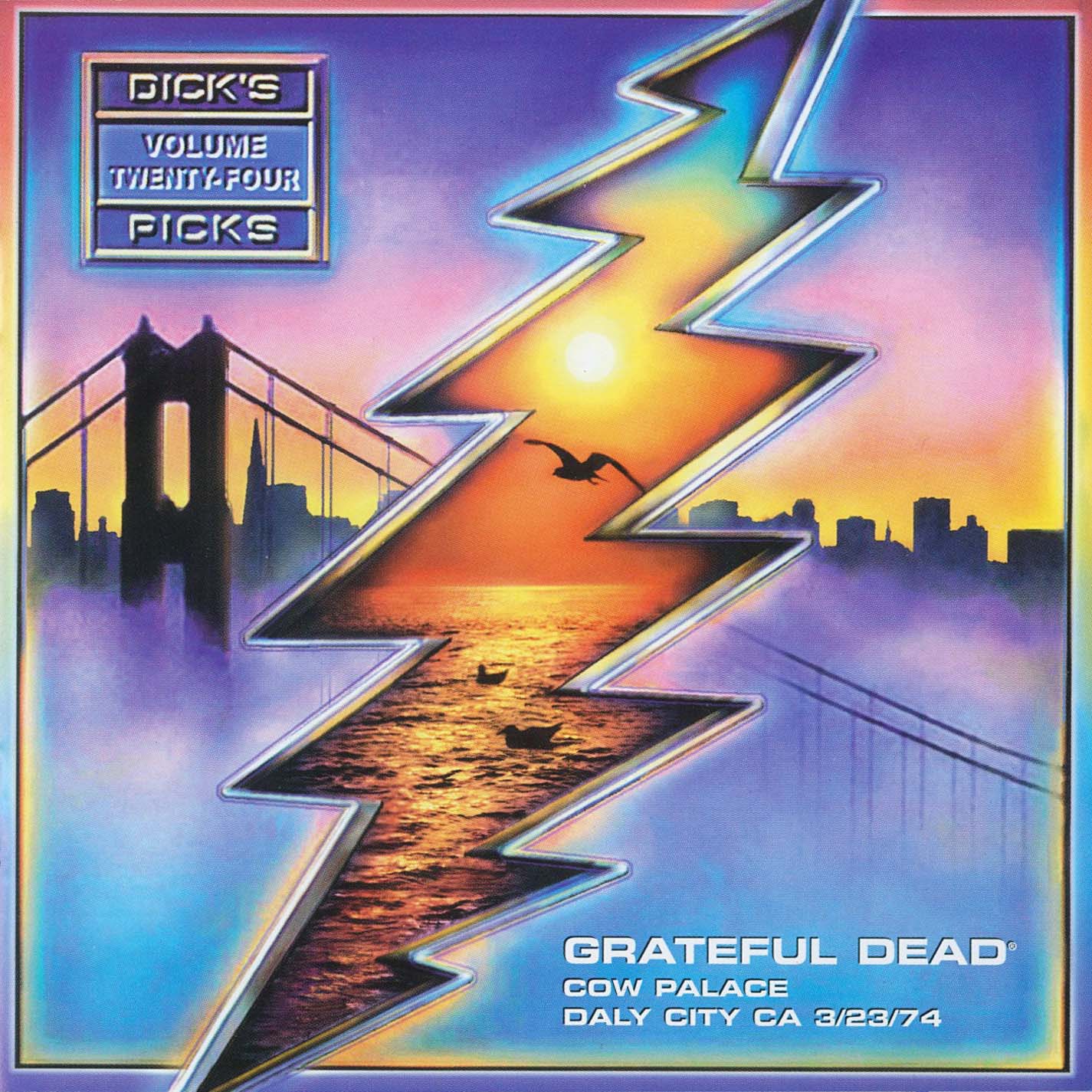 Grateful Dead Dick's Picks 24 album cover artwork