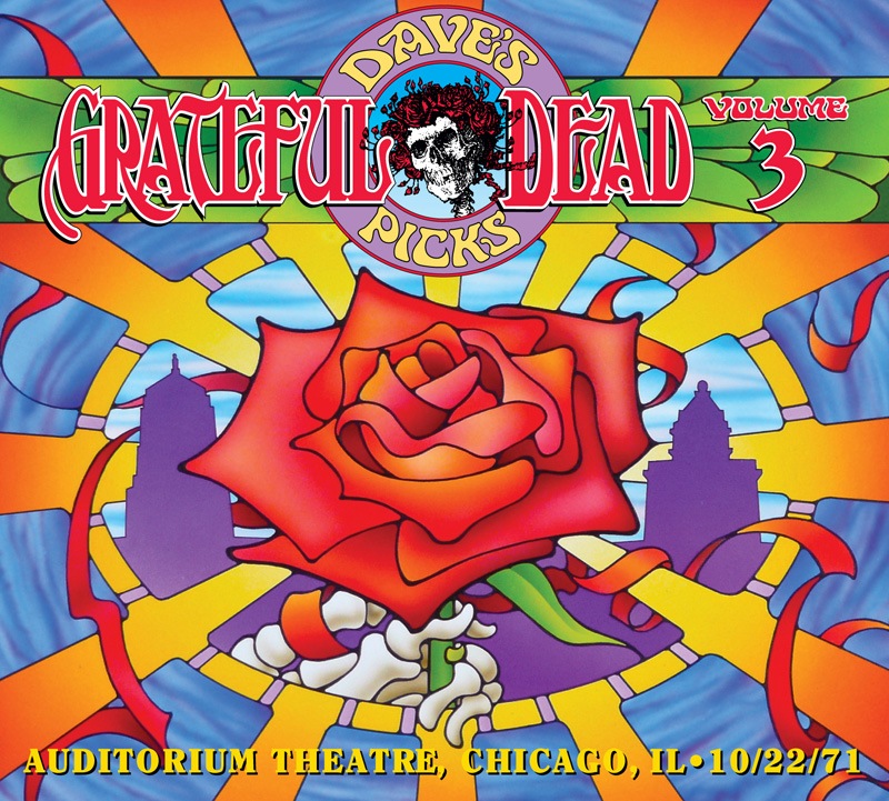 Grateful Dead Dave's Picks 3 album cover artwork
