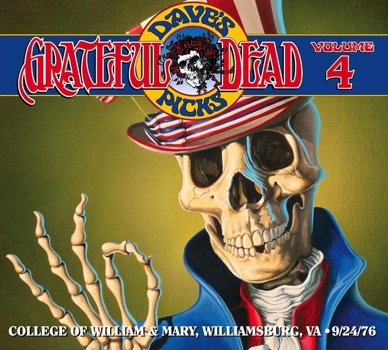 Grateful Dead Dave's Picks 4 album cover artwork