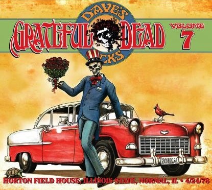 Grateful Dead Dave's Picks 7 album cover artwork
