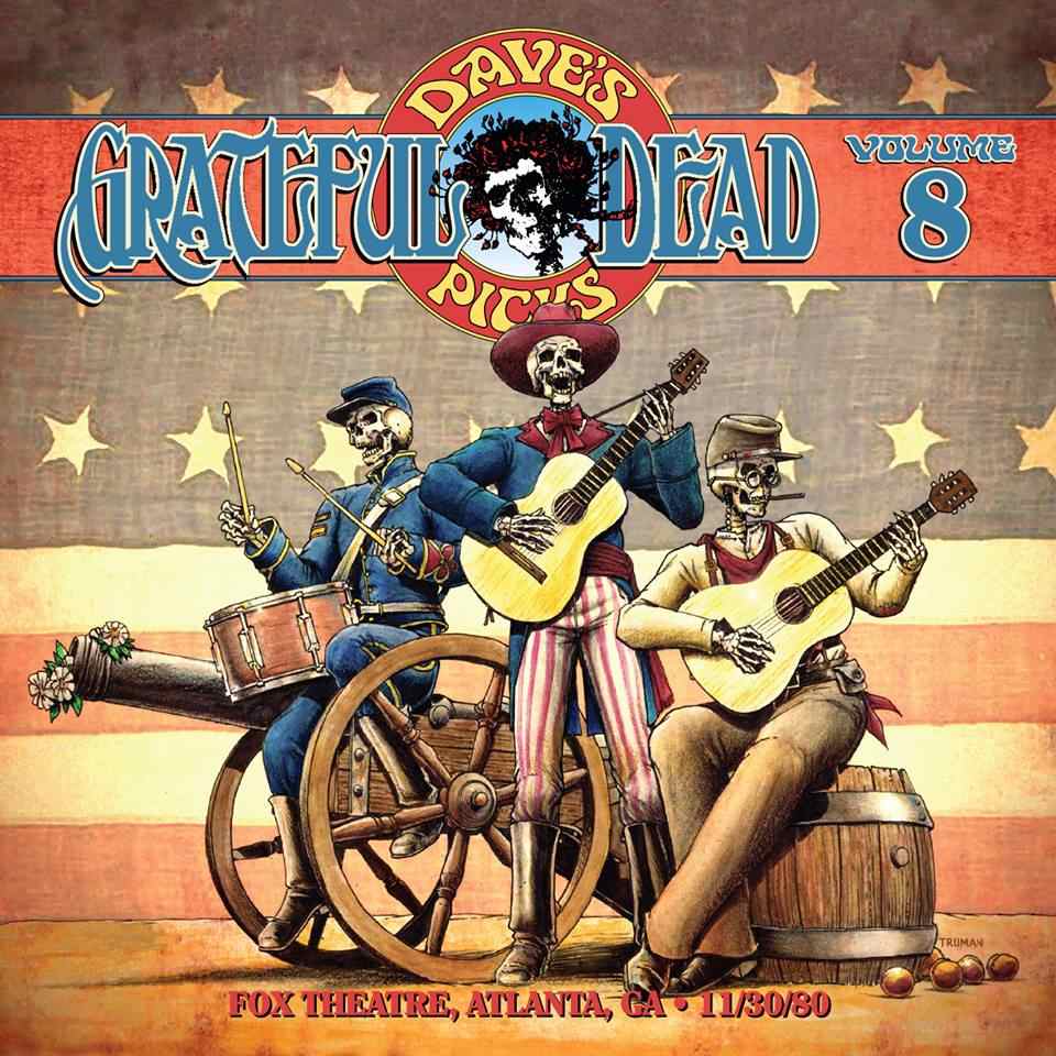 Grateful Dead Dave's Picks 8 album cover artwork