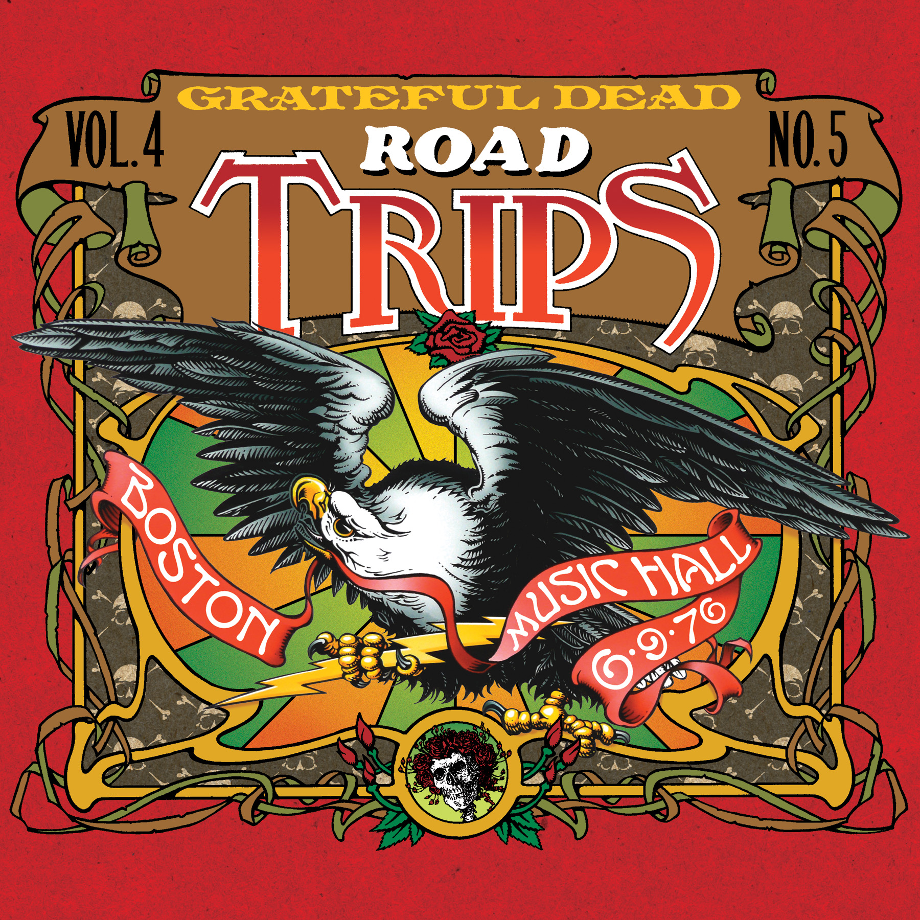 Grateful Dead Road Trips 4.5 album cover artwork