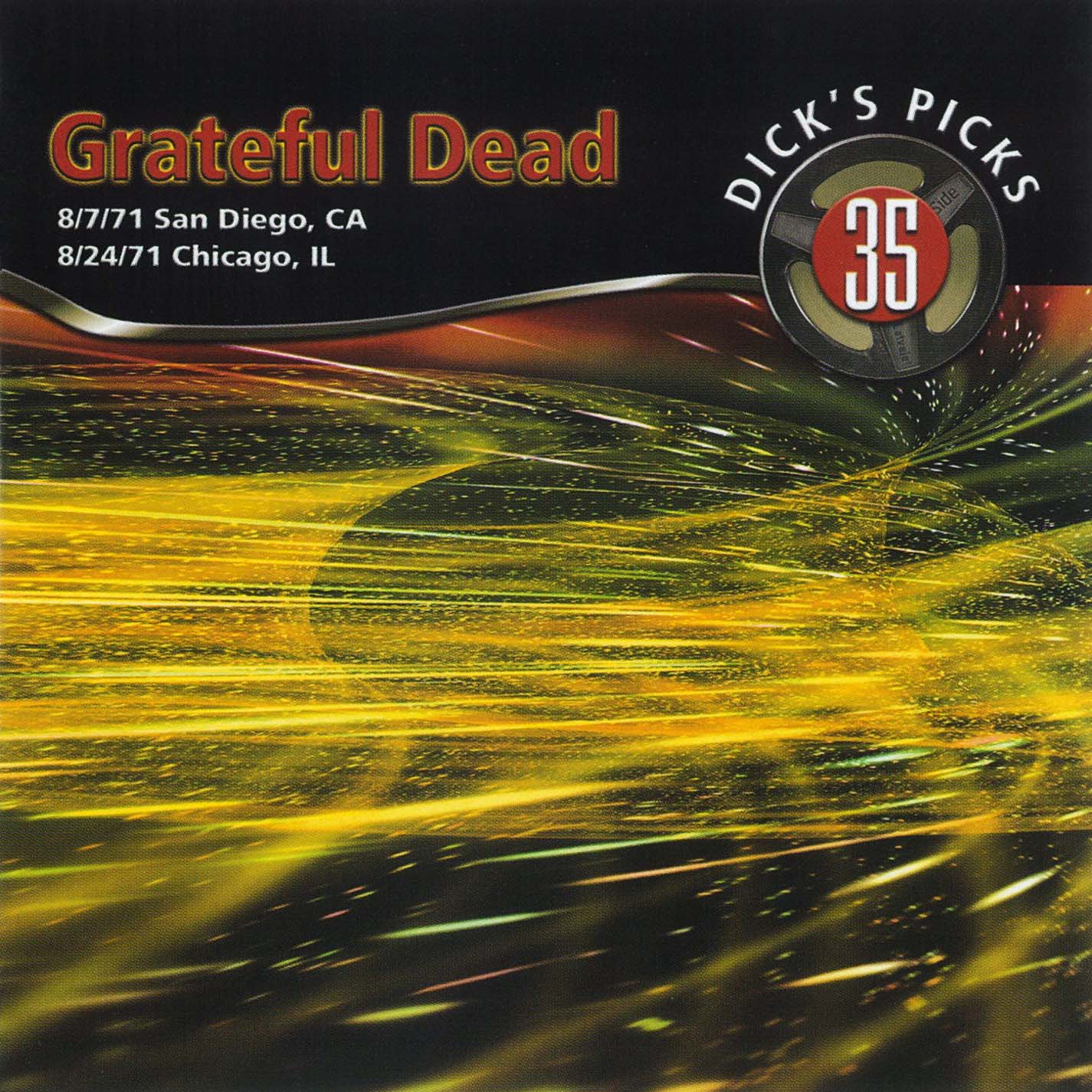 Grateful Dead Dick's Picks 35 album cover artwork