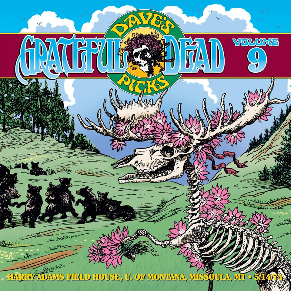 Grateful Dead Dave's Picks 9 album cover artwork