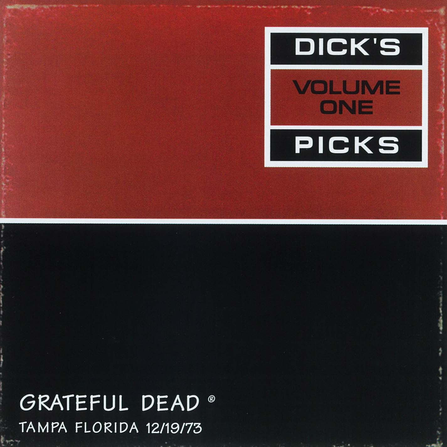 Grateful Dead Dick's Picks 1 album cover artwork