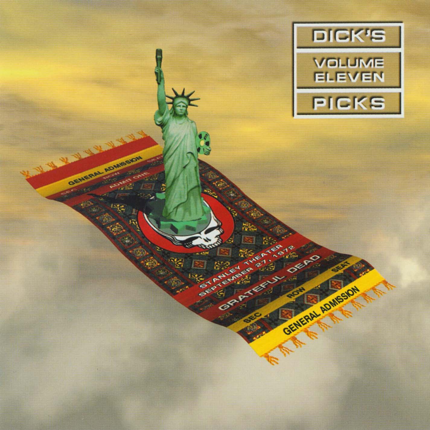 Grateful Dead Dick's Picks 11 album cover artwork