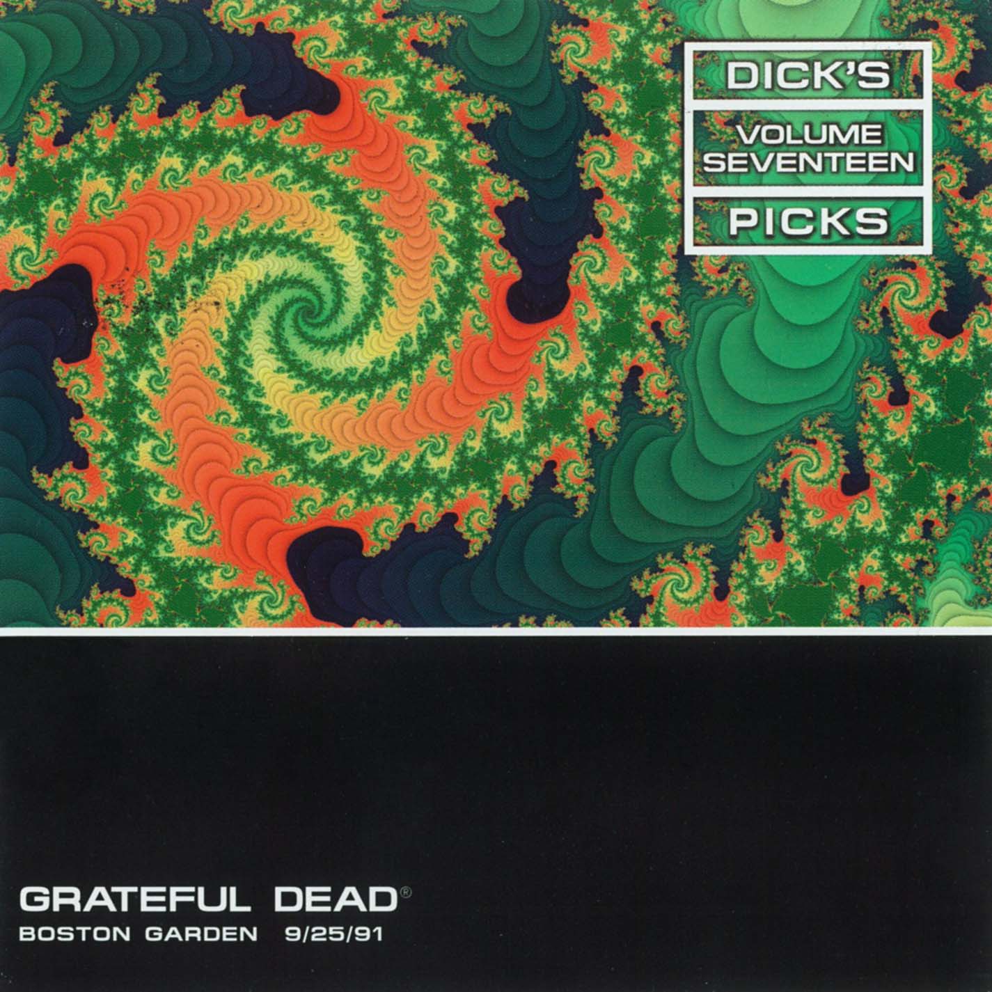Grateful Dead Dick's Picks 17 album cover artwork
