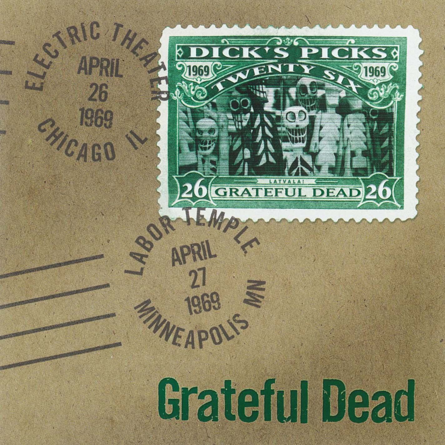 Grateful Dead Dick's Picks 26 album cover artwork