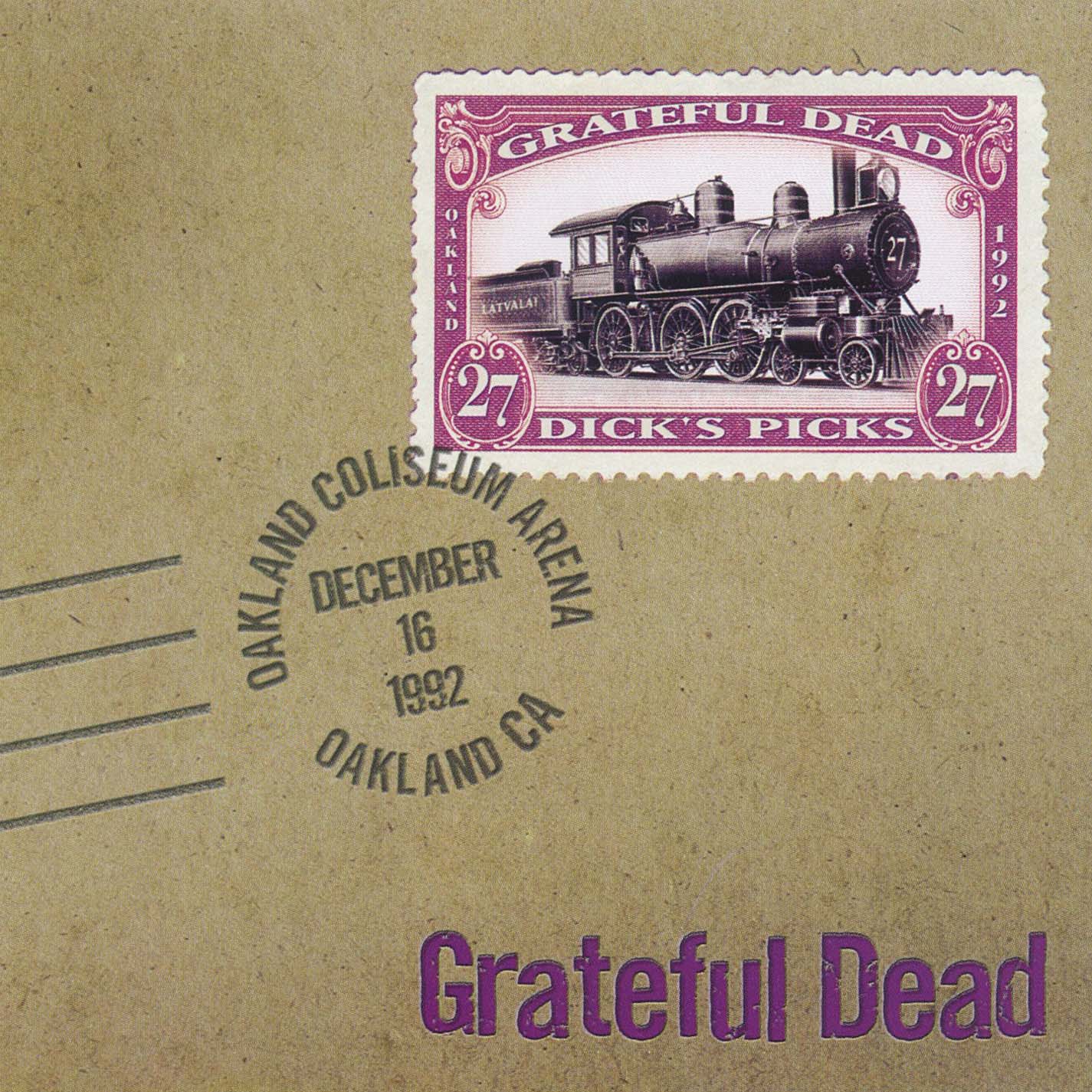 Grateful Dead Dick's Picks 27 album cover artwork