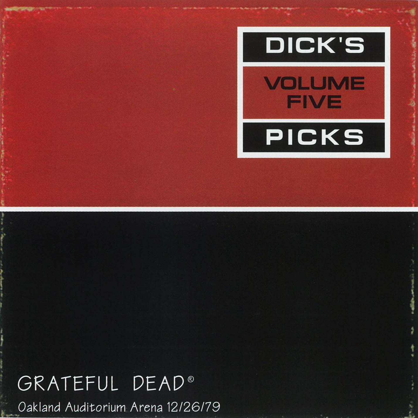 Grateful Dead Dick's Picks 5 album cover artwork