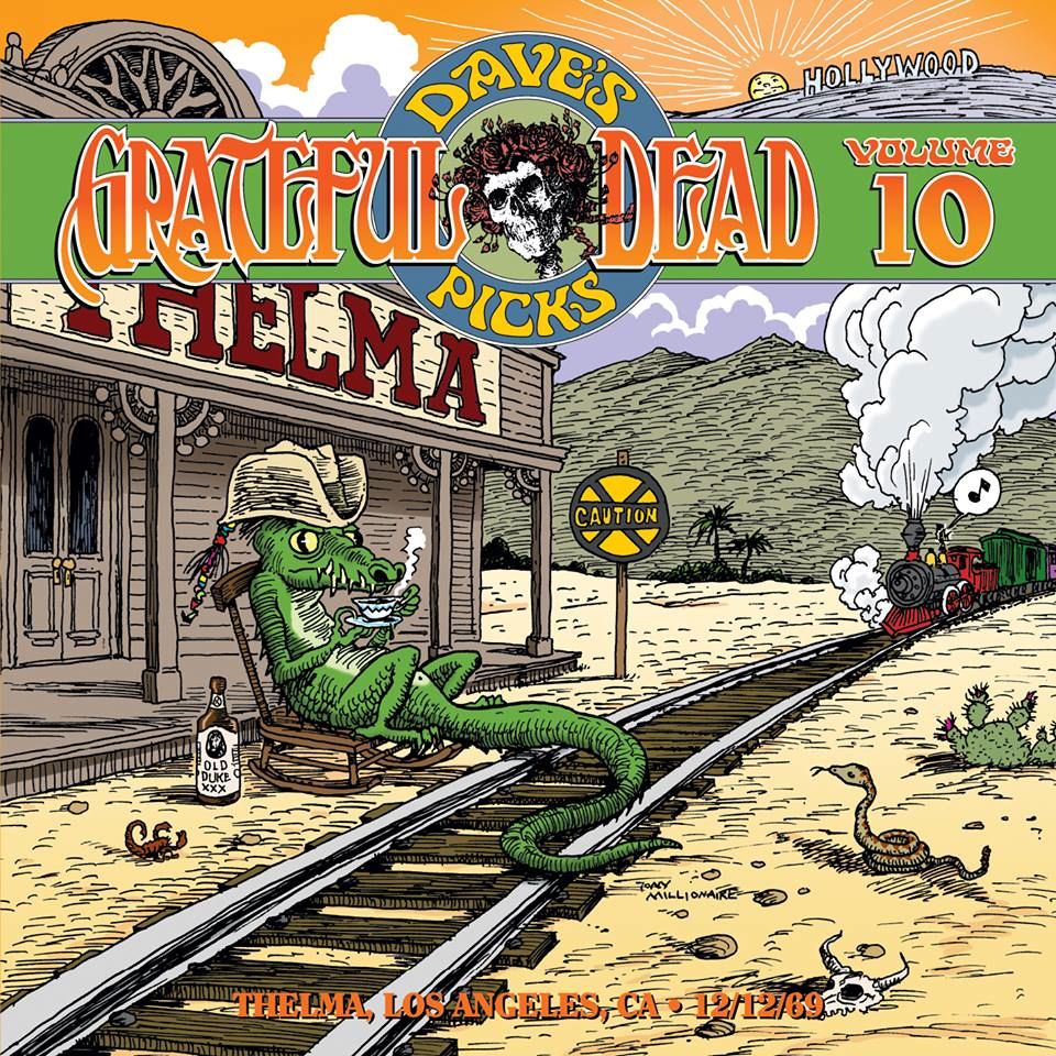 Grateful Dead Dave's Picks 10 album cover artwork