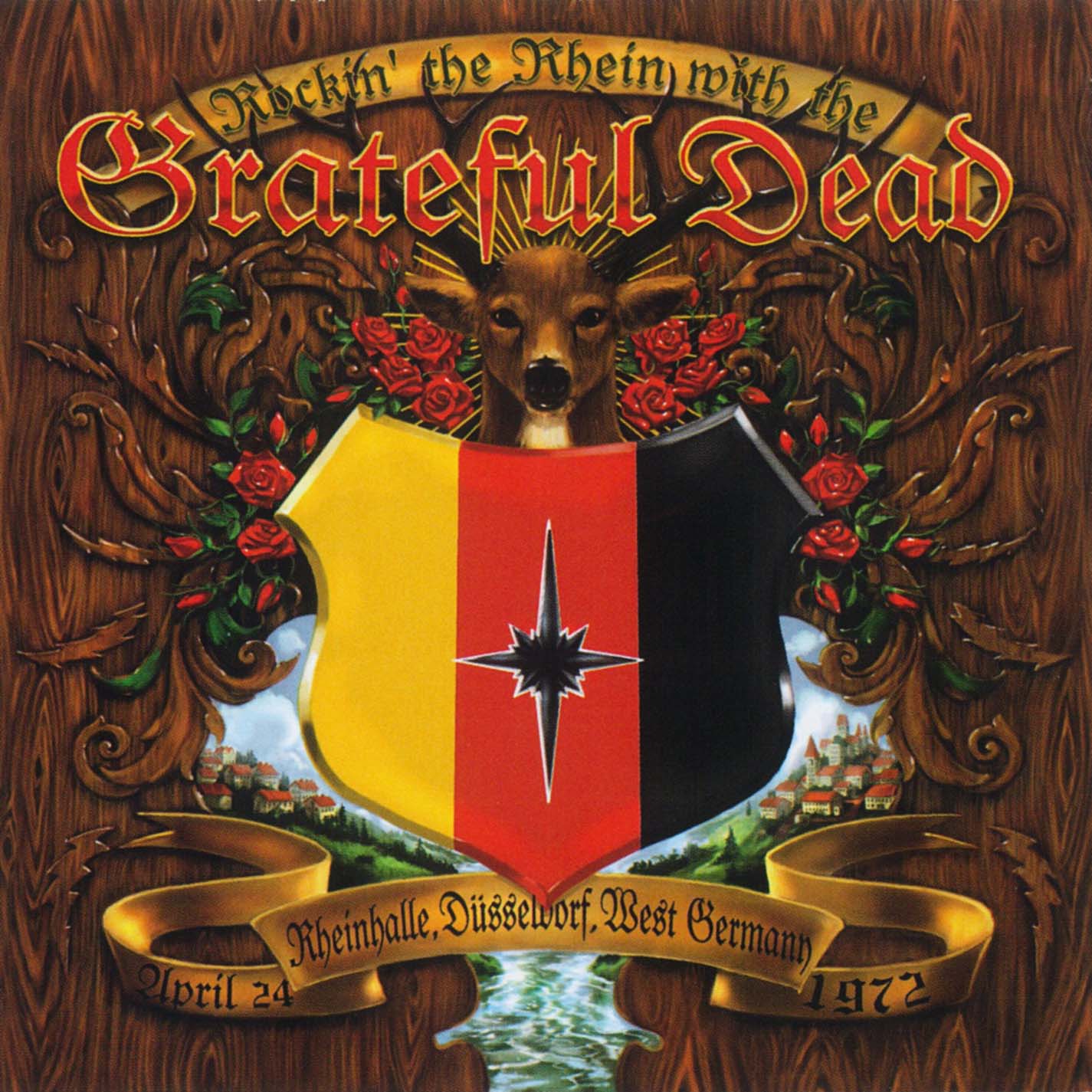Grateful Dead Rockin' the Rhein album cover artwork